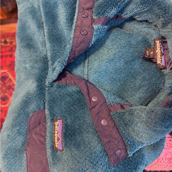 Patagonia Re-Tool Snap-T FleecePullover - Teal - Picture 8 of 8